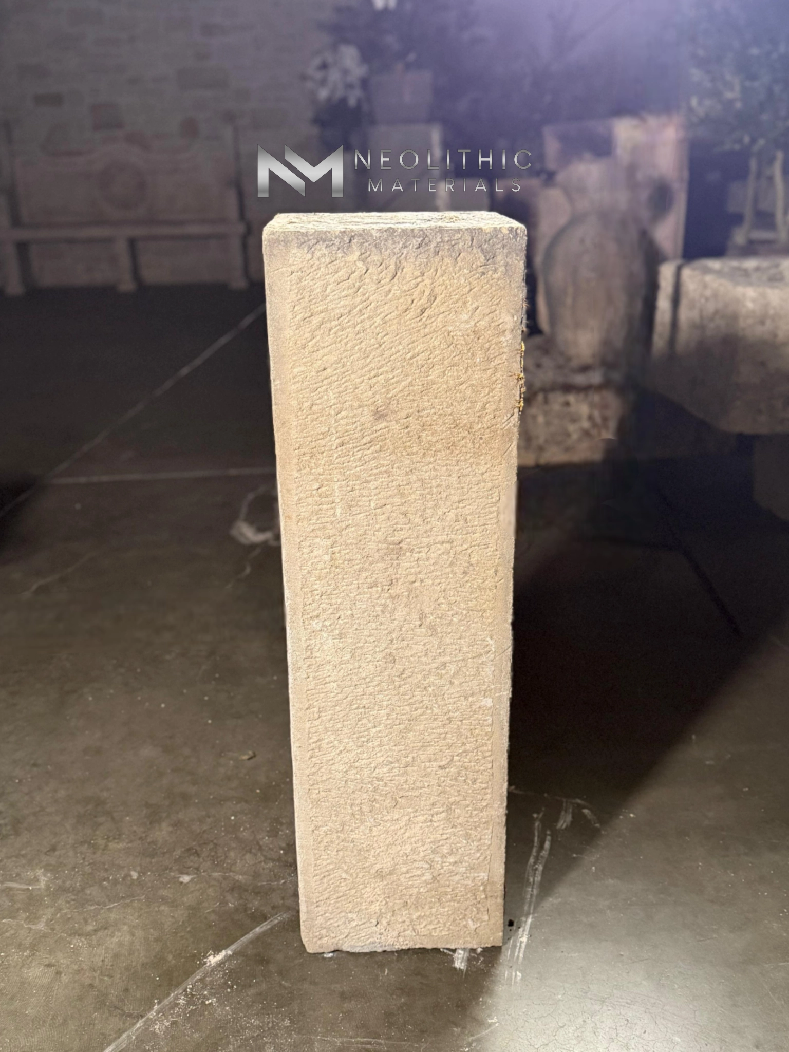 French Antique Limestone Block - Image 1
